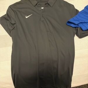 Nike Men's Charcoal Polo Shirt